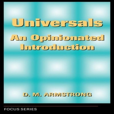 Universals An Opinionated Introduction D. M. Armstrong Paperback