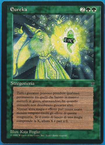 Eureka Legends (ITALIAN) NM (Reserved List MTG Magic Card) (499750) ABUGames - Picture 1 of 2