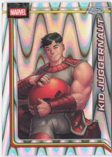 2026 Topps Chrome Marvel Comics #64 Kid Juggernaut Red RayWave Refractor