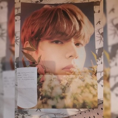 BTS Hybe Insight Museum Poster V Official
