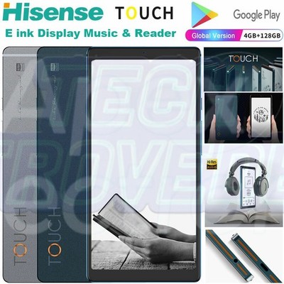 Hisense TOUCH  Lite Reader Music Player E Ink Screen Wifi Bluetooth Google 128GB