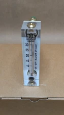 King Instrument Flow Meter 75201102C09 – 0–30 SCFH Air, 100 PSI, Brass Fittings