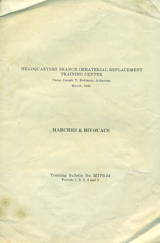 Training Bullentin NO. MTP3-24-Marches & Bivouacs-LOT H