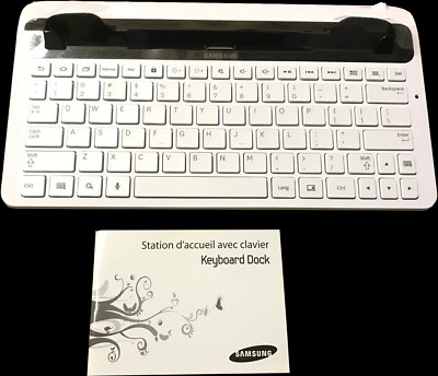 Samsung Galaxy Tab Full Size Keyboard Dock Stand and