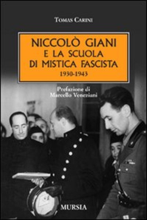 NICCOLO' GIANI E LA SCUOLA DI MISTICA FA CARINI TOMAS