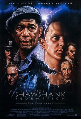The Shawshank Redemption Die Verurteilten Movie Film POSTER Plakat   - 84b
