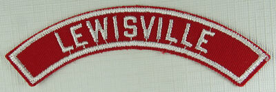 Lewisville Community Strip RWS Red & White Shoulder Strip [QR1627]