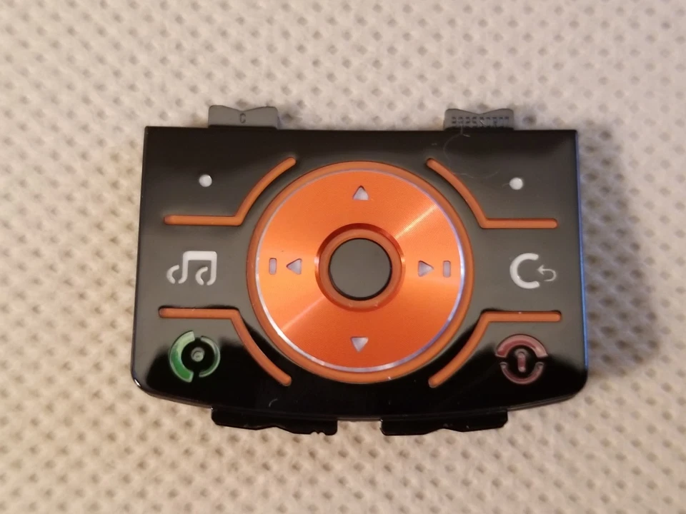 Nuevo teclado superior externo delantero Motorola OEM teclado de navegación para ROKR Z6 Z6m Foto 2 de 3