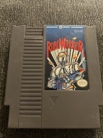 1988 Nintendo NES Robo Warrior Game Cartridge Only Untested