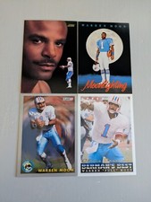 Warren Moon Football Cards 1988-2000 Choose Your Cards