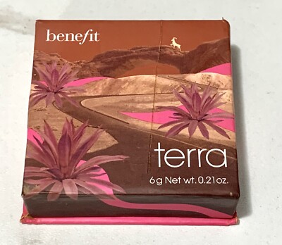Benefit Terra Mini - Golden Brick Red Blush, 2.5g - full size READ