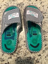 NWOT  Medistellar Unisex Shiatsu Home Acupressure Massage Slippers Women 8-9.5