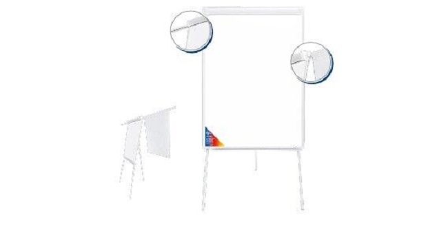 LAVAGNA PORTABLOCCO MAGNETICA SCRIVIBILE CON CAVALLETTO