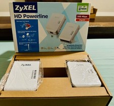 ZyXel HD Powerline Network Adapter 1xPLA4225, 1xPLA4205 500mbps - Open Box