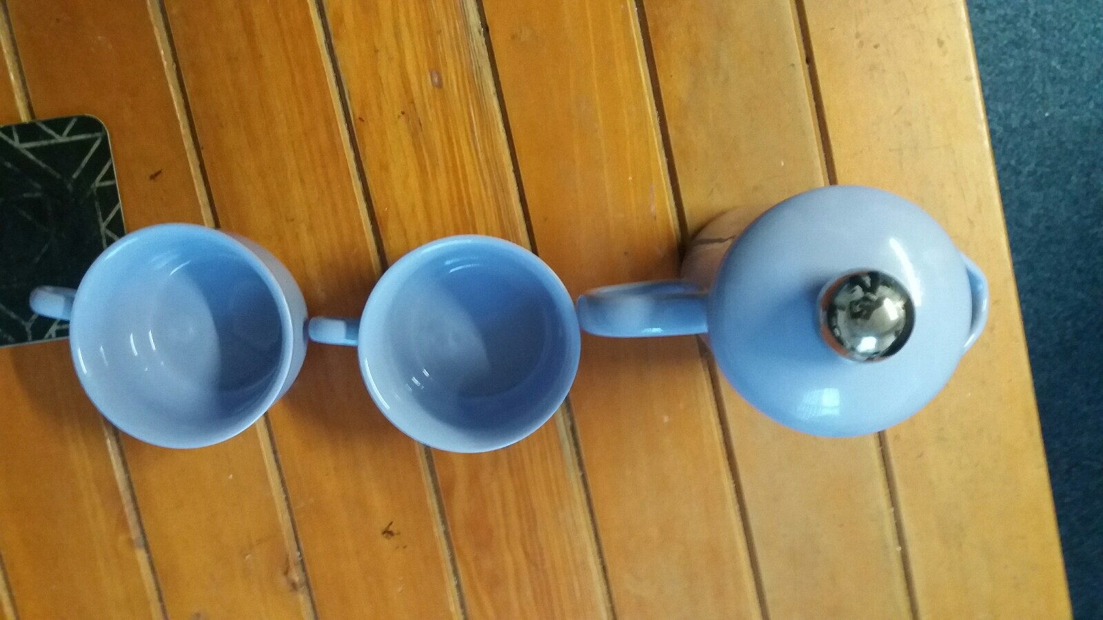 DOUWE EGBERTS CAFETIERE SET COFFEE MAKER 2 CUPS DENMARK Vintage 70s 80s