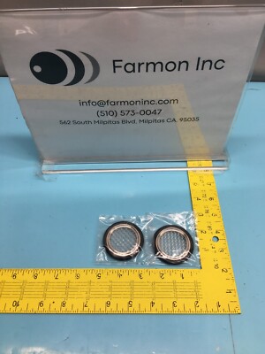 2 Tokyo Electron TEL 028-008029-1 FITTING FLANGED VP-2040-20 NW40 CENTER, 151830