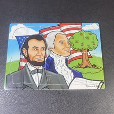 MELISSA  DOUG Wooden Puzzle for Kids 4 , Presidents Day, Crafted by hand