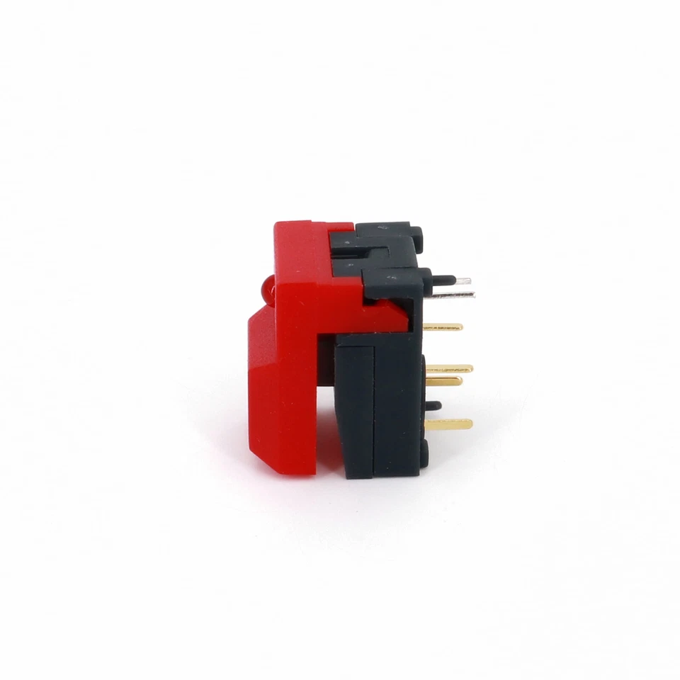 5Pcs Red PB86-A1 6Pin Red LED Momentary SPDT PCB Square Mini Push Button Switch - Image 4 of 4