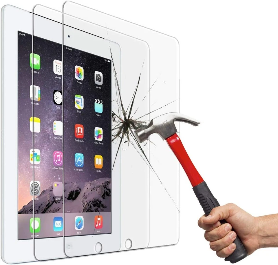 TEMPERED GLASS SCREEN PROTECTOR FOR APPLE IPAD 7 8 9 10.2'' - Image 2 of 3