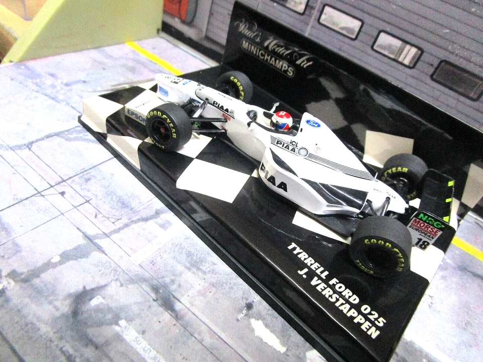 F1 TYRRELL Ford Cosworth 025 Saison 1997 #18 Verstappen PIAA ICL Minichamps 1:43 - Bild 3 von 4