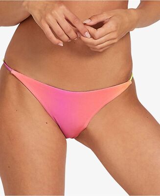 Volcom MULTI Juniors' I Dip U Cheeky Bikini Swim Bottoms, US Medium