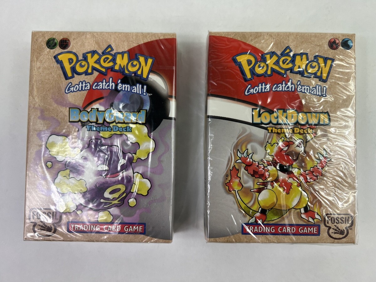 Wizards of the Coast Pokemon Fossil Lockdown Theme Deck for sale