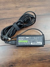 Genuine SONY VAIO VGP-AC19V48 Charger Power Supply Cord 19.5V Tested