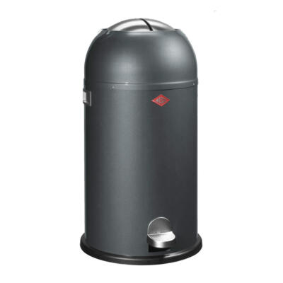Wesco Mülleimer Kickmaster Abfallsammler Tretabfallsammler Graphit 33 Liter