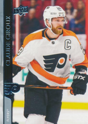 2020-21 Upper Deck #385 CLAUDE GIROUX - Philadelphia Flyers