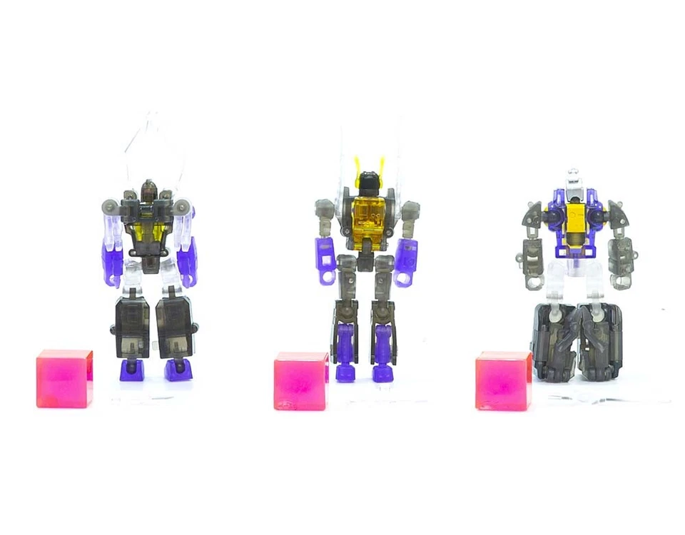 New Transform Toys NewAge Mini Warrior Heroes H11T H10T H12T Insecticon Set - Image 4 of 4