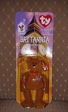 Rare Ty McDonalds Ty Beanie Baby Britannia the Bear with Errors
