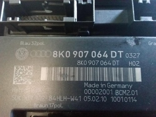 AUDI A5 ECU CENTRAL CONVENIENCE CONTROL MODULE, 8F/8T, 10/07-11/16 07 08 09 10 1