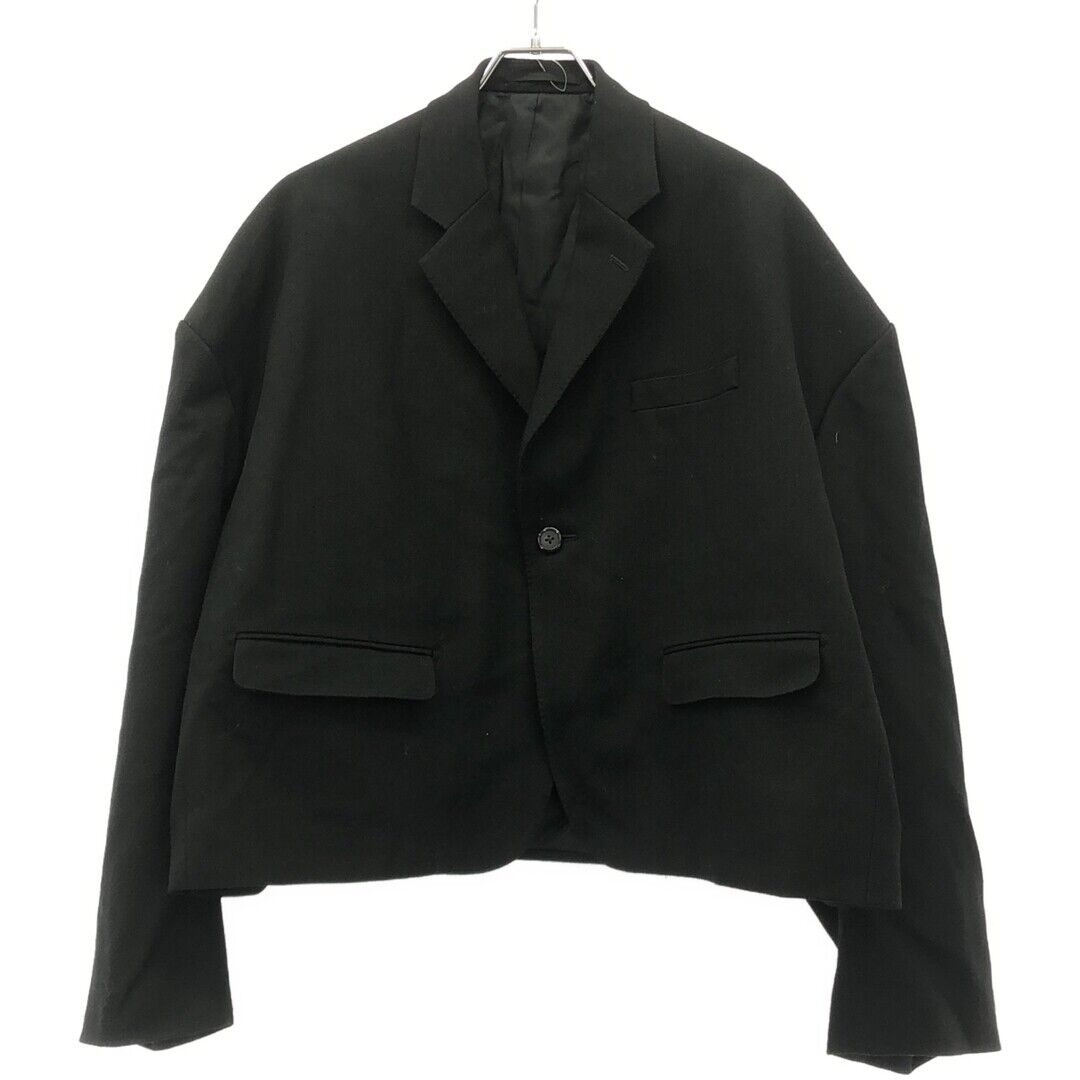 LAD MUSICIAN 18AW SUPER BIG SHORT JACKET 2218-307 BLACK 42 LAD MUSICIAN 18AW SUPER BIG SHORT JACKET 2218-307 BLACK 42