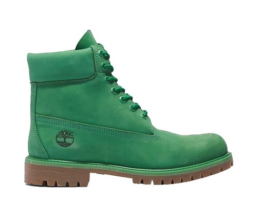 Timberland Boots 16937 M Field Boots Brown Nubuck Green Beef