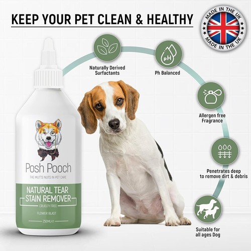 Tear Stain Remover for Dogs,Natural Eye Crust Stain Remover Eye Care Cleaner - Picture 4 of 8
