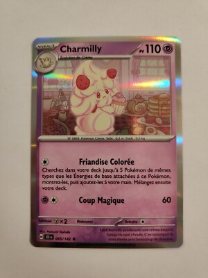 Pokemon Card - Charmilly Holographic 065/142 - Star Crown EV07
