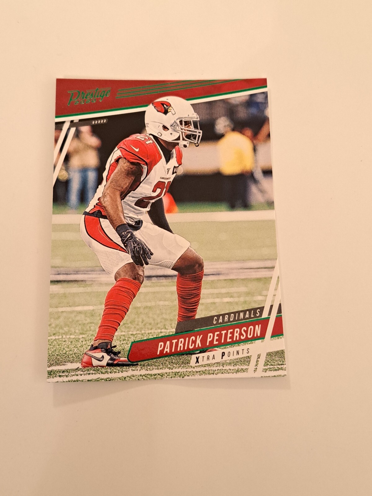 2020 Prestige Xtra Points Green Patrick Peterson #46 In Toploader 
