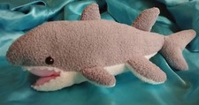 Plush toy great white Shark 9" inches long