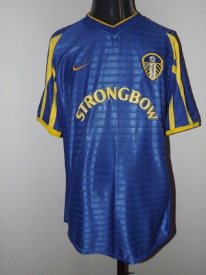 2001-03 Leeds United Away Nike (L) Shirt Jersey Trikot ...