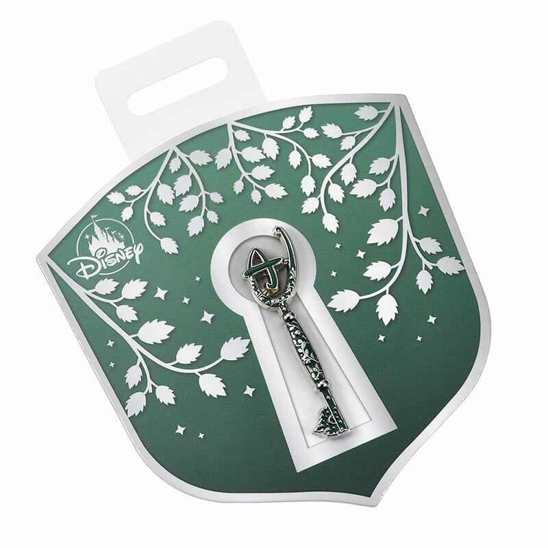 DISNEY STORE OPENING CEREMONY KEY Collectible Pin Badge Green