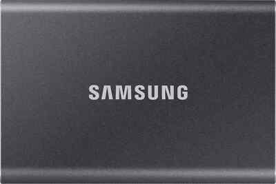 Samsung - T7 1TB External USB 3.2 Gen 2 Portable SSD with Hardware Encryption...