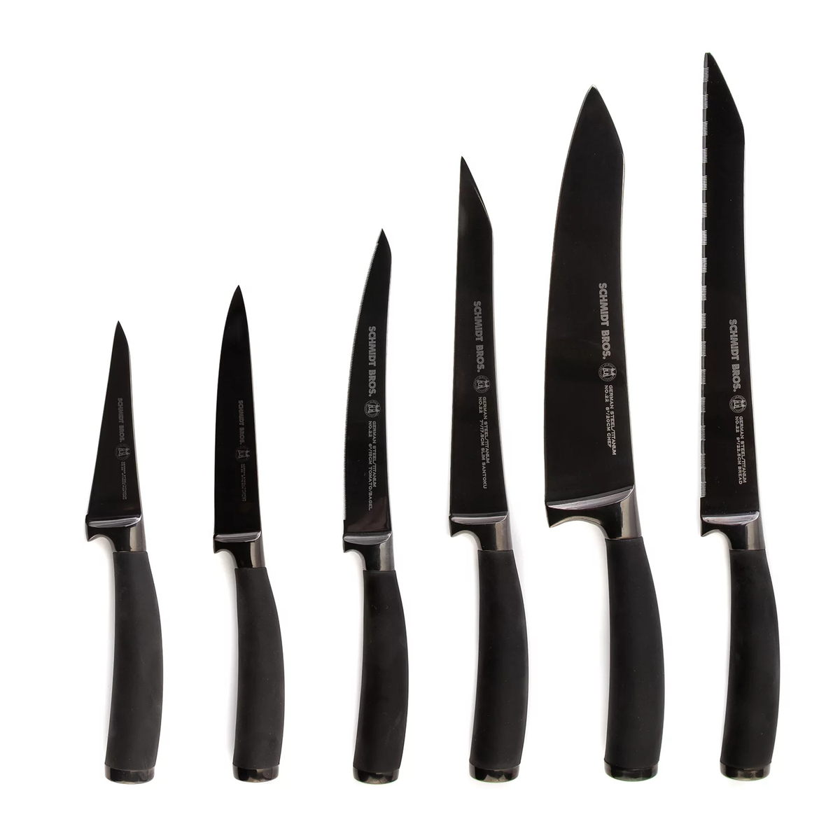 Schmidt Brothers, Cutlery 22-Series 7-Piece Magnetic Knife Block