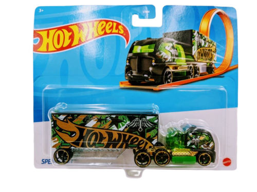 Hot Wheels Track Speed Fleet Semi Truck 1:64 Scale Diecast Cars Model Toys Car