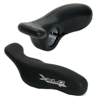 XLC Comp Bar-Ends BE-A08 Ergonomische Form Lenkerhörner schwarz Hörnchen
