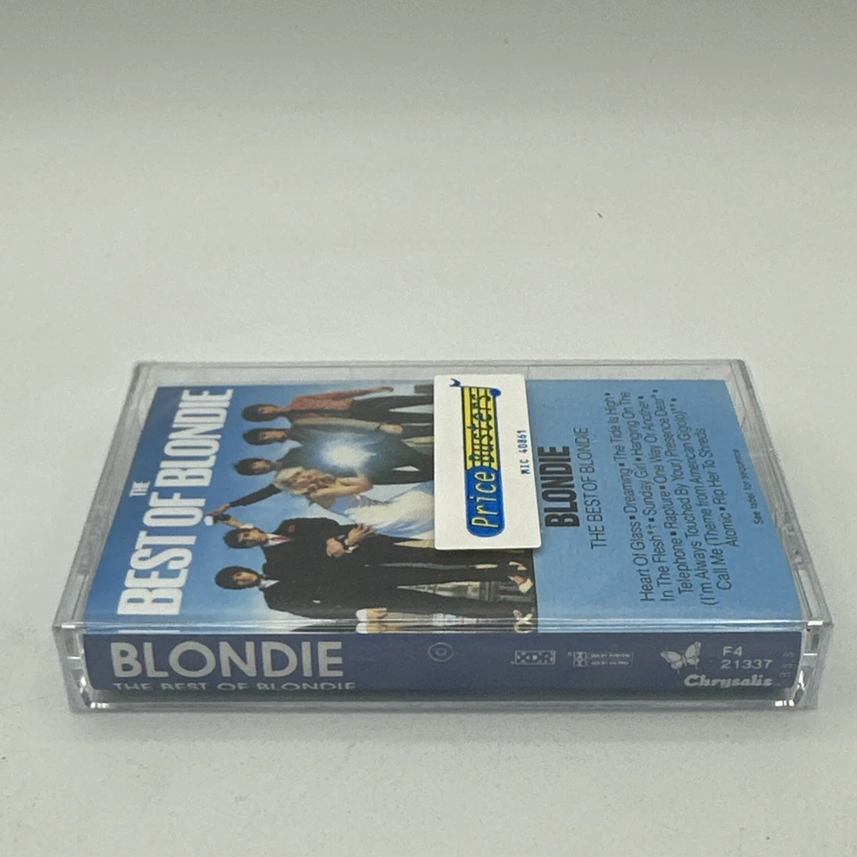 The Best Of Blondie Cassette Tape 1981 Chrysalis Rock New Wave SEALED NOS RARE! - Image 3 of 4