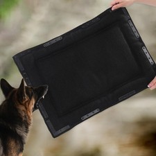 Indestructible Chew Proof Dog Bed with 12 Metal Rivets - Ultra Durable 0.8" T...