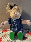 Vintage Talking Cabbage Patch doll - 1987 Cornsilk- blonde hair -Not tested