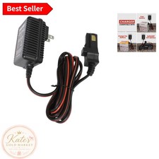 30-Hour Charging 12V Charger for Fisher-Price Power Wheels Batteries, Black