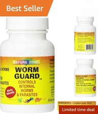 2-Ounce Reptile Worm Guard Powder for Effective Worm Control Digestive Care