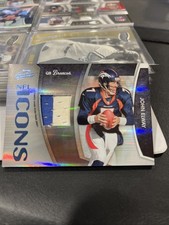 2009 Playoff Absolute #12 John Elway NFL Icons Spectrum Prime Patch #/25